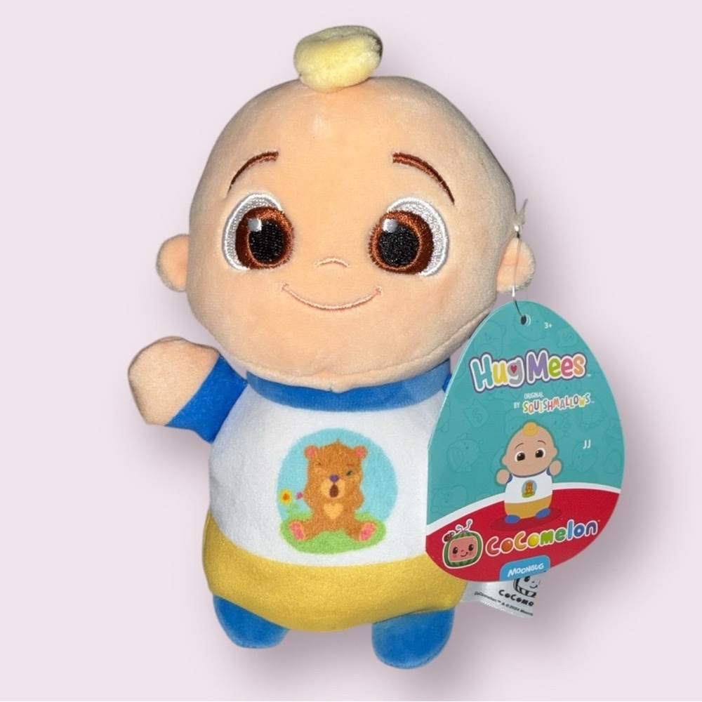 Squishmallows Original Hugmees 10-Inch CoComelon JJ Medium-Sized Ultrsoft Plush